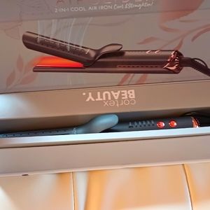 AirGlider 2-IN-1 Air iron/ Curl & Straighten